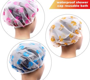 Shower cap for deep conditioning treatment